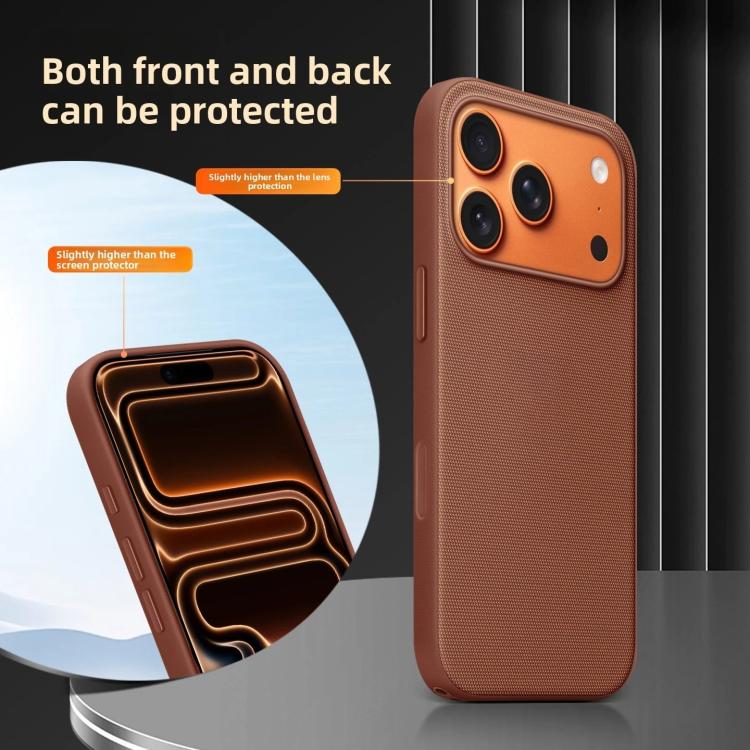 Capa oficial para telemóvel MagSafe em TPU com textura de tecido tecnológico lateral e botão de câmara AI, Para iPhone 17 Pro Max, Para iPhone 17 Pro
