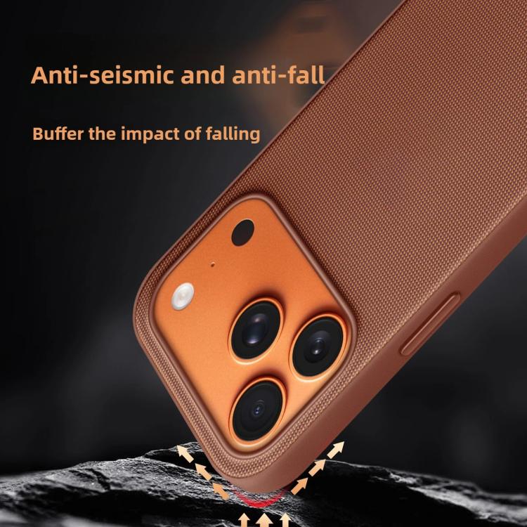 Capa oficial para telemóvel MagSafe em TPU com textura de tecido tecnológico lateral e botão de câmara AI, Para iPhone 17 Pro Max, Para iPhone 17 Pro
