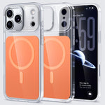 Capa para telemóvel Kalebol MagSafe magnética transparente com sensação de pele, Para iPhone 17 Pro Max, Para iPhone 17 Pro, Para iPhone 17, Para iPhone Air