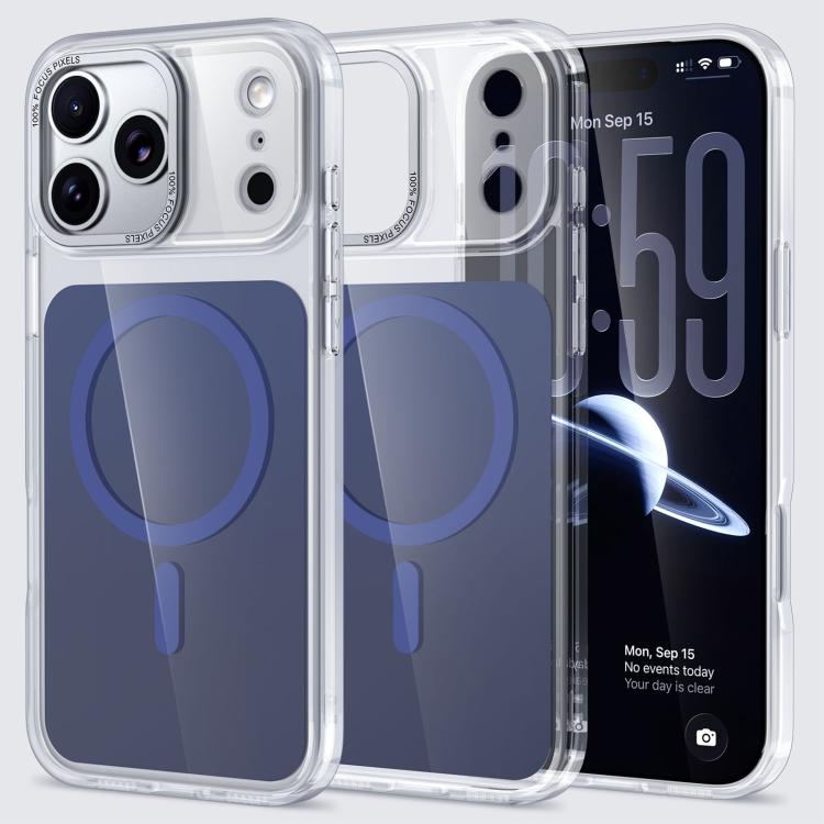 Capa para telemóvel Kalebol MagSafe magnética transparente com sensação de pele, Para iPhone 17 Pro Max, Para iPhone 17 Pro, Para iPhone 17, Para iPhone Air