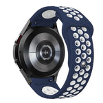Correia de Relógio de Silicone com Fivela Reversa Bicolor, Para Samsung Galaxy Watch FE / 7 / 6 / 5 / 4