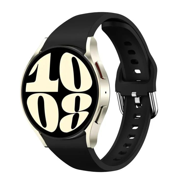 Correia de Relógio de Silicone Slim, Para Samsung Galaxy Watch FE / 7 / 6 / 5 / 4