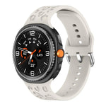 Correia de Relógio de Silicone com Estampa de Leopardo, Para Samsung Galaxy Watch8 / Watch8 Classic
