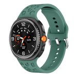 Correia de Relógio de Silicone com Estampa de Leopardo, Para Samsung Galaxy Watch8 / Watch8 Classic