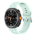 Correia de Relógio de Silicone com Estampa de Leopardo, Para Samsung Galaxy Watch8 / Watch8 Classic