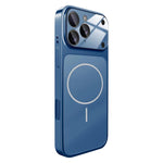Capa de Telemóvel MagSafe Fosca com Janela Grande para Lente 17, Para iPhone 13 Pro Max, Para iPhone 13 Pro, Para iPhone 13, Para iPhone 12, Para iPhone 12 Pro Max, Para iPhone 12 Pro, Para iPhone 11 Pro Max, Para iPhone 11