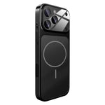 Capa de Telemóvel MagSafe Fosca com Janela Grande para Lente 17, Para iPhone 13 Pro Max, Para iPhone 13 Pro, Para iPhone 13, Para iPhone 12, Para iPhone 12 Pro Max, Para iPhone 12 Pro, Para iPhone 11 Pro Max, Para iPhone 11
