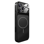 Capa MagSafe Fosca com Janela para Lente Grande 17, Para iPhone 15 Pro Max, Para iPhone 15 Pro, Para iPhone 15 Plus, Para iPhone 15, Para iPhone 14 Plus, Para iPhone 14, Para iPhone 14 Pro, Para iPhone 14 Pro Max