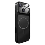 Capa MagSafe Fosca com Janela para Lente Grande 17, Para iPhone 15 Pro Max, Para iPhone 15 Pro, Para iPhone 15 Plus, Para iPhone 15, Para iPhone 14 Plus, Para iPhone 14, Para iPhone 14 Pro, Para iPhone 14 Pro Max