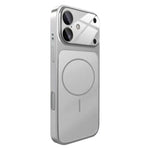 Capa MagSafe Fosca com Janela para Lente Grande 17, Para iPhone 17 Pro Max, Para iPhone 17 Pro, Para iPhone 17, Para iPhone Air, Para iPhone 16 Pro Max, Para iPhone 16 Pro, Para iPhone 16 Plus, Para iPhone 16