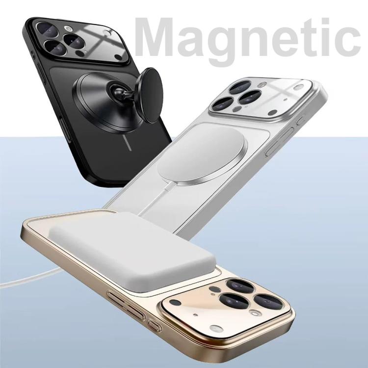 Capa MagSafe Fosca com Janela para Lente Grande 17, Para iPhone 15 Pro Max, Para iPhone 15 Pro, Para iPhone 15 Plus, Para iPhone 15, Para iPhone 14 Plus, Para iPhone 14, Para iPhone 14 Pro, Para iPhone 14 Pro Max