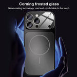 Capa MagSafe Fosca com Janela para Lente Grande 17, Para iPhone 15 Pro Max, Para iPhone 15 Pro, Para iPhone 15 Plus, Para iPhone 15, Para iPhone 14 Plus, Para iPhone 14, Para iPhone 14 Pro, Para iPhone 14 Pro Max
