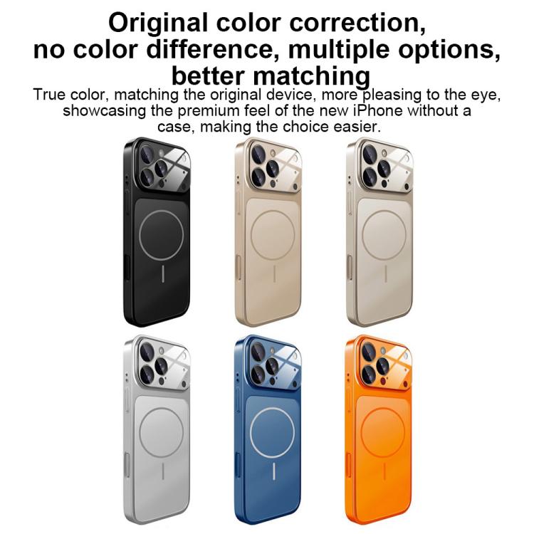 Capa de Telemóvel MagSafe Fosca com Janela Grande para Lente 17, Para iPhone 13 Pro Max, Para iPhone 13 Pro, Para iPhone 13, Para iPhone 12, Para iPhone 12 Pro Max, Para iPhone 12 Pro, Para iPhone 11 Pro Max, Para iPhone 11