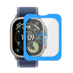 Película de Vidro Temperado para Relógio com Posicionamento HD Anti-Dedadas de Ecrã Completo, Para Apple Watch Ultra 3 / 2 / 1 49mm