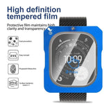 Película de Vidro Temperado para Relógio com Posicionamento HD Anti-Dedadas de Ecrã Completo, Para Apple Watch Ultra 3 / 2 / 1 49mm
