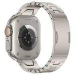 Pulseira de Relógio com Fivela Borboleta de Libertação Rápida Tipo H em Aço Inoxidável, Para Apple Watch 44mm / 45mm / 46mm / 49mm, Para Apple Watch 42mm / 41mm / 40mm / 38mm