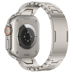 Pulseira de Relógio com Fivela Borboleta de Libertação Rápida Tipo H em Aço Inoxidável, Para Apple Watch 44mm / 45mm / 46mm / 49mm, Para Apple Watch 42mm / 41mm / 40mm / 38mm