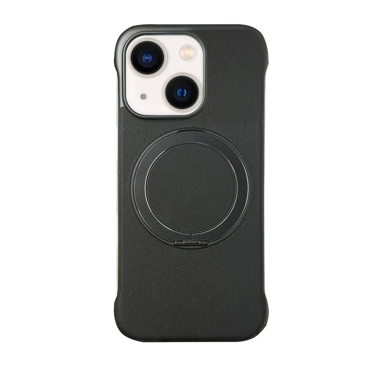 Capa de telemóvel com suporte MagSafe em PC com pele sem moldura, para iPhone 14 Plus, para iPhone 14, para iPhone 14 Pro, para iPhone 14 Pro Max, para iPhone 13 Pro Max, para iPhone 13 Pro