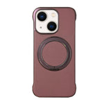 Capa de telemóvel com suporte MagSafe em PC com pele sem moldura, para iPhone 14 Plus, para iPhone 14, para iPhone 14 Pro, para iPhone 14 Pro Max, para iPhone 13 Pro Max, para iPhone 13 Pro