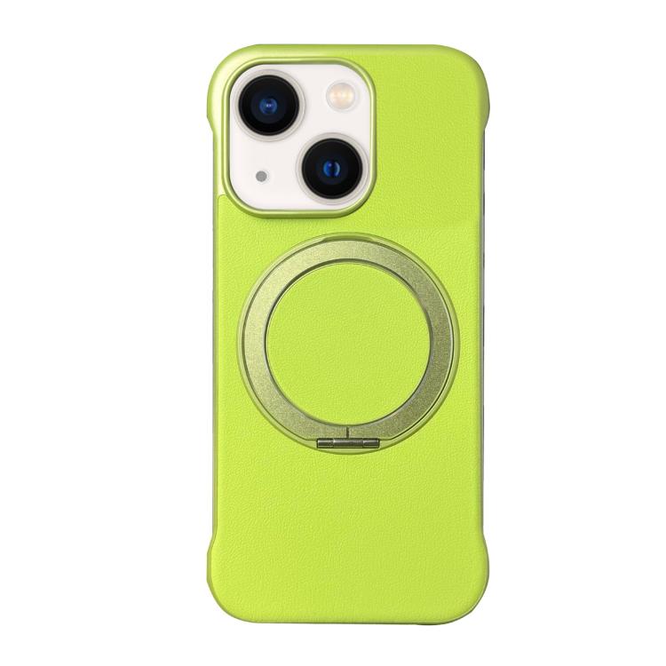 Capa de telemóvel com suporte MagSafe em PC com pele sem moldura, para iPhone 14 Plus, para iPhone 14, para iPhone 14 Pro, para iPhone 14 Pro Max, para iPhone 13 Pro Max, para iPhone 13 Pro