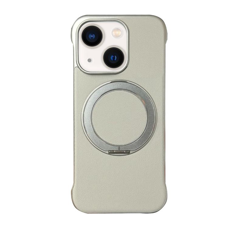 Capa de telemóvel com suporte MagSafe em PC com pele sem moldura, para iPhone 14 Plus, para iPhone 14, para iPhone 14 Pro, para iPhone 14 Pro Max, para iPhone 13 Pro Max, para iPhone 13 Pro