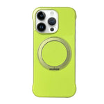 Capa de telemóvel com suporte MagSafe em PC com pele sem moldura, para iPhone 14 Plus, para iPhone 14, para iPhone 14 Pro, para iPhone 14 Pro Max, para iPhone 13 Pro Max, para iPhone 13 Pro