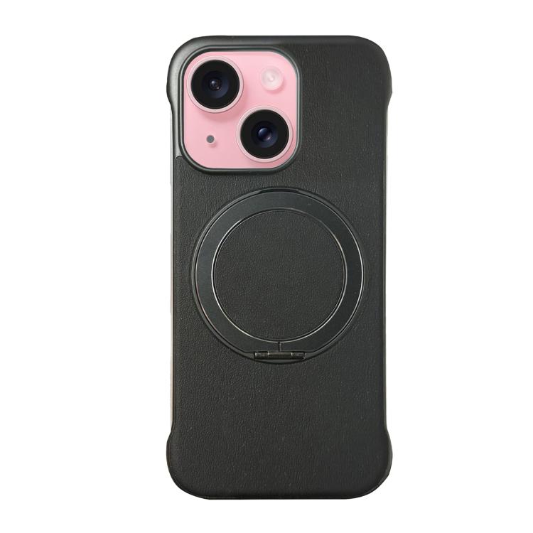 Capa de telemóvel com suporte MagSafe em PC com pele sem moldura, para iPhone 16 Plus, para iPhone 16, para iPhone 15 Pro Max, para iPhone 15 Pro, para iPhone 15 Plus, para iPhone 15