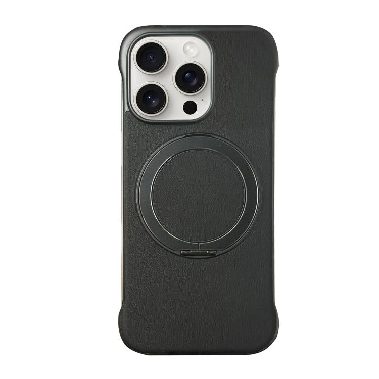Capa de telemóvel com suporte MagSafe em PC com pele sem moldura, para iPhone 16 Plus, para iPhone 16, para iPhone 15 Pro Max, para iPhone 15 Pro, para iPhone 15 Plus, para iPhone 15