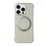 Capa de telemóvel com suporte MagSafe em PC com pele sem moldura, para iPhone 16 Plus, para iPhone 16, para iPhone 15 Pro Max, para iPhone 15 Pro, para iPhone 15 Plus, para iPhone 15