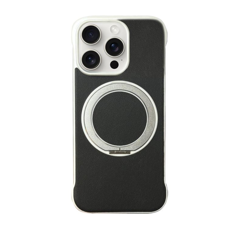 Capa de telemóvel com suporte MagSafe em PC com pele sem moldura, para iPhone 16 Plus, para iPhone 16, para iPhone 15 Pro Max, para iPhone 15 Pro, para iPhone 15 Plus, para iPhone 15