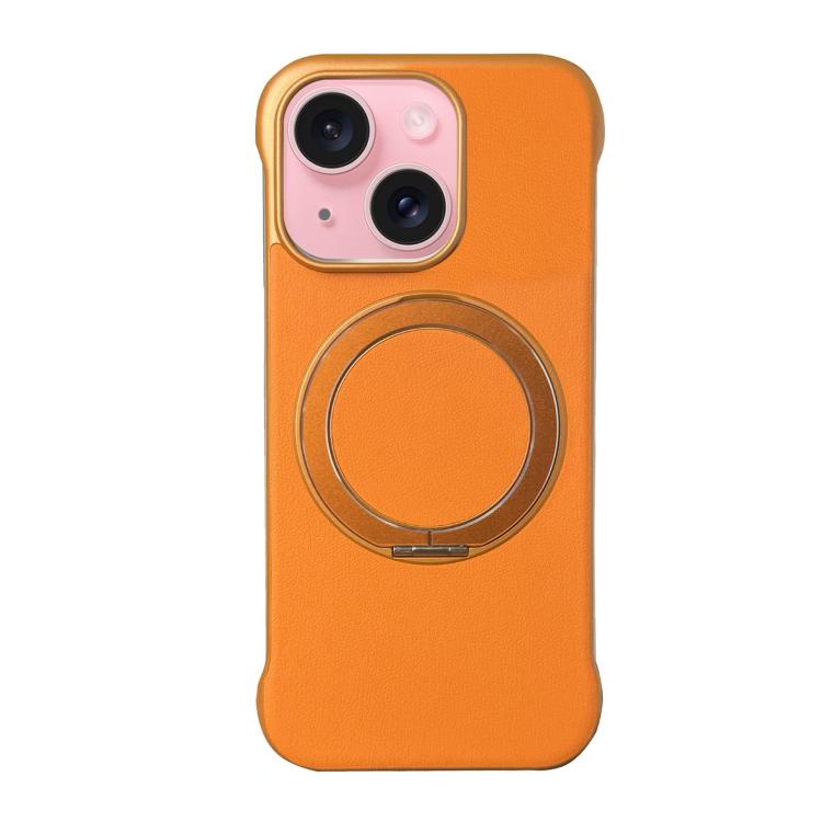 Capa de telemóvel com suporte MagSafe em PC com pele sem moldura, para iPhone 16 Plus, para iPhone 16, para iPhone 15 Pro Max, para iPhone 15 Pro, para iPhone 15 Plus, para iPhone 15