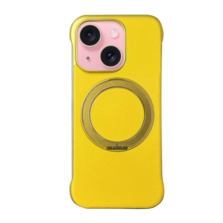 Capa de telemóvel com suporte MagSafe em PC com pele sem moldura, para iPhone 16 Plus, para iPhone 16, para iPhone 15 Pro Max, para iPhone 15 Pro, para iPhone 15 Plus, para iPhone 15