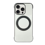 Capa de telemóvel com suporte MagSafe em PC com pele sem moldura, para iPhone 16 Plus, para iPhone 16, para iPhone 15 Pro Max, para iPhone 15 Pro, para iPhone 15 Plus, para iPhone 15