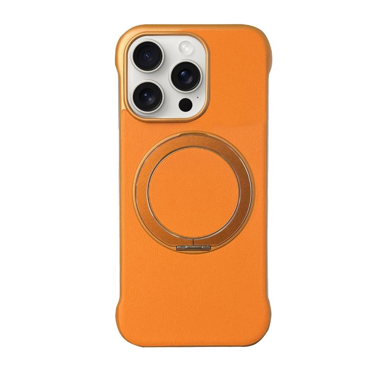 Capa de telemóvel com suporte MagSafe em PC com pele sem moldura, para iPhone 16 Plus, para iPhone 16, para iPhone 15 Pro Max, para iPhone 15 Pro, para iPhone 15 Plus, para iPhone 15