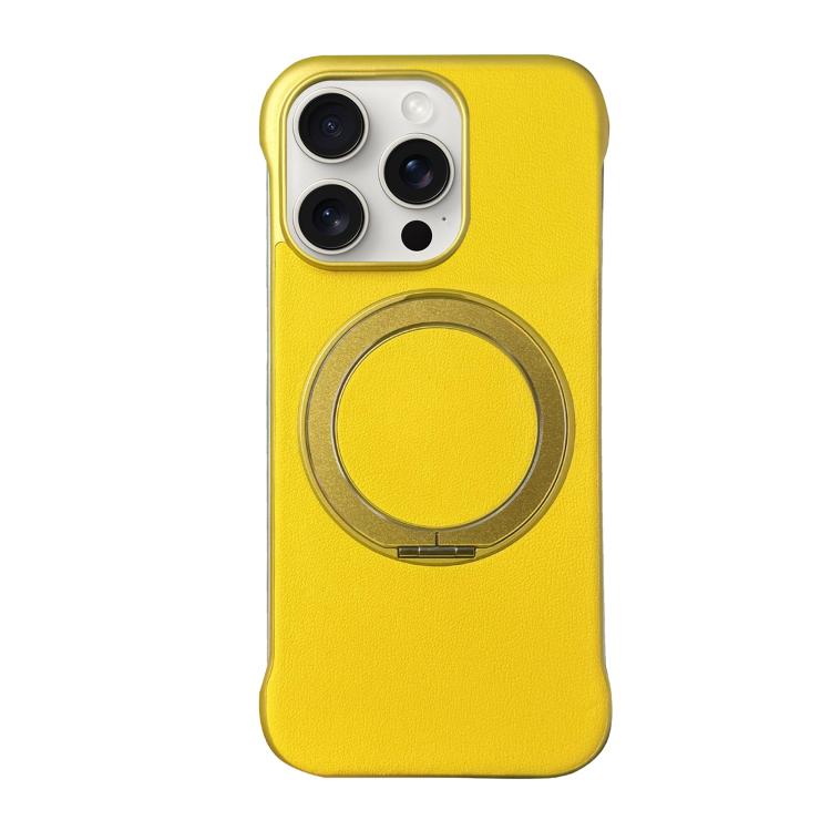Capa de telemóvel com suporte MagSafe em PC com pele sem moldura, para iPhone 16 Plus, para iPhone 16, para iPhone 15 Pro Max, para iPhone 15 Pro, para iPhone 15 Plus, para iPhone 15