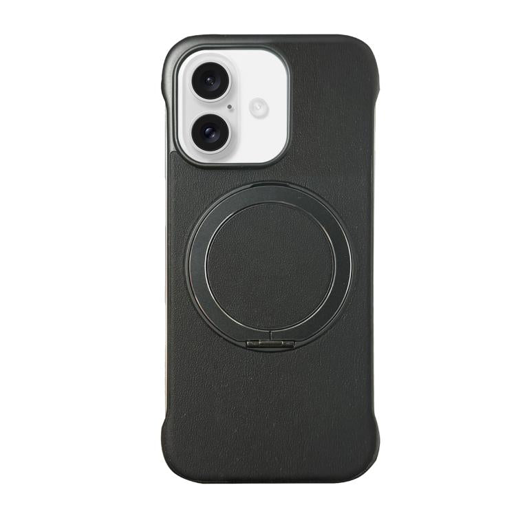 Capa de telemóvel com suporte MagSafe em PC com pele sem moldura, para iPhone 16 Plus, para iPhone 16, para iPhone 15 Pro Max, para iPhone 15 Pro, para iPhone 15 Plus, para iPhone 15