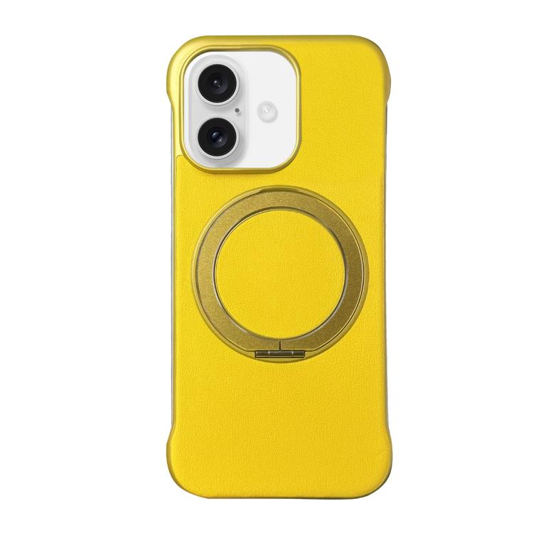 Capa de telemóvel com suporte MagSafe em PC com pele sem moldura, para iPhone 16 Plus, para iPhone 16, para iPhone 15 Pro Max, para iPhone 15 Pro, para iPhone 15 Plus, para iPhone 15
