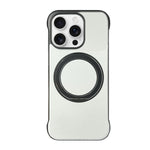 Capa de telemóvel com suporte MagSafe em PC com pele sem moldura, para iPhone 17 Pro Max, para iPhone 17 Pro, para iPhone 17, para iPhone Air, para iPhone 16 Pro Max, para iPhone 16 Pro