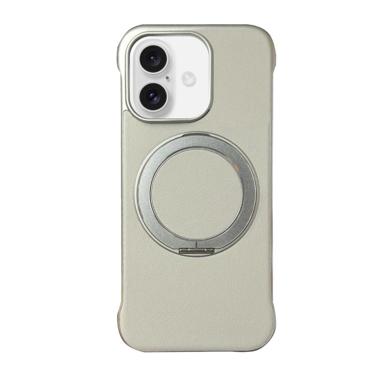 Capa de telemóvel com suporte MagSafe em PC com pele sem moldura, para iPhone 17 Pro Max, para iPhone 17 Pro, para iPhone 17, para iPhone Air, para iPhone 16 Pro Max, para iPhone 16 Pro