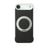 Capa de telemóvel com suporte MagSafe em PC com pele sem moldura, para iPhone 17 Pro Max, para iPhone 17 Pro, para iPhone 17, para iPhone Air, para iPhone 16 Pro Max, para iPhone 16 Pro