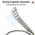 Correia de Relógio em Silicone Magnética com Pino Único e Relevo de Cavalo, Para Apple Watch 46mm / 49mm / 45mm / 44mm
