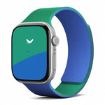Correia de Relógio em Silicone Magnética Bicolor com Textura de Lichia, Para Apple Watch 46mm / 49mm / 45mm / 44mm, Para Apple Watch 42mm / 41mm / 40mm / 38mm