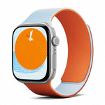 Correia de Relógio em Silicone Magnética Bicolor com Textura de Lichia, Para Apple Watch 46mm / 49mm / 45mm / 44mm, Para Apple Watch 42mm / 41mm / 40mm / 38mm