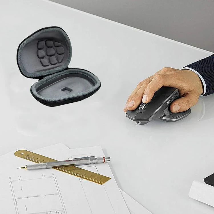 Bolsa de Armazenamento para Rato Sem Fios Logitech MX Master 4 / MX Master3S Bolsa Portátil para Rato Sem Fios Estojo Rígido Protetor, Para Logitech MX Master 4 / MX Master 3S