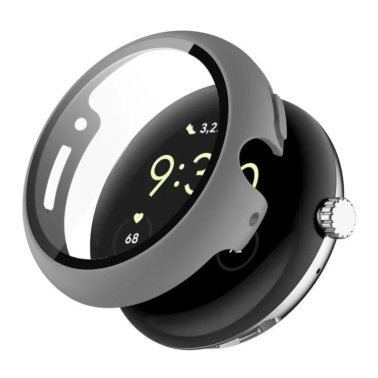 Capa de Relógio em PC Integrada com Filme de Vidro Temperado de Cobertura Total ENKAY Hat-Prince, Google Pixel Watch 4 45mm, Para Google Pixel Watch 4 41mm