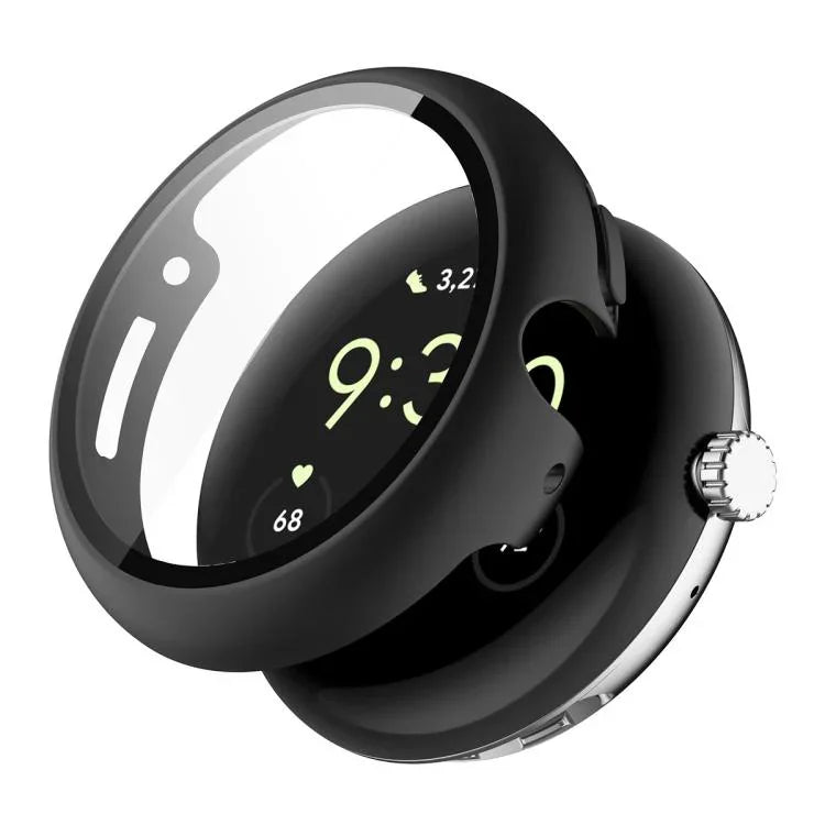 Capa de Relógio em PC Integrada com Filme de Vidro Temperado de Cobertura Total ENKAY Hat-Prince, Google Pixel Watch 4 45mm, Para Google Pixel Watch 4 41mm