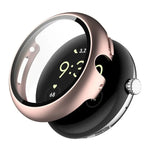 Capa de Relógio em PC Integrada com Filme de Vidro Temperado de Cobertura Total ENKAY Hat-Prince, Google Pixel Watch 4 45mm, Para Google Pixel Watch 4 41mm