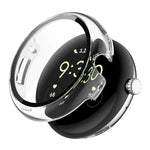 Capa de Relógio em PC Integrada com Filme de Vidro Temperado de Cobertura Total ENKAY Hat-Prince, Google Pixel Watch 4 45mm, Para Google Pixel Watch 4 41mm
