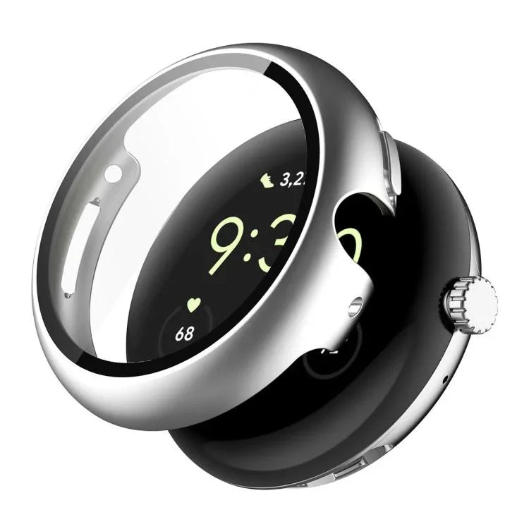 Capa de Relógio em PC Integrada com Filme de Vidro Temperado de Cobertura Total ENKAY Hat-Prince, Google Pixel Watch 4 45mm, Para Google Pixel Watch 4 41mm