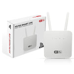 CP116-E Edição Eurasiana Roteador 4G LTE Porta Única Slot para Cartão SIM CPE 300Mbps Roteador Sem Fios, Ficha EUA, Ficha UE, Ficha Reino Unido